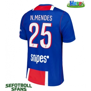 Paris Saint-Germain Nuno Mendes #25 Hemmatröja 2026-27 Kortärmad